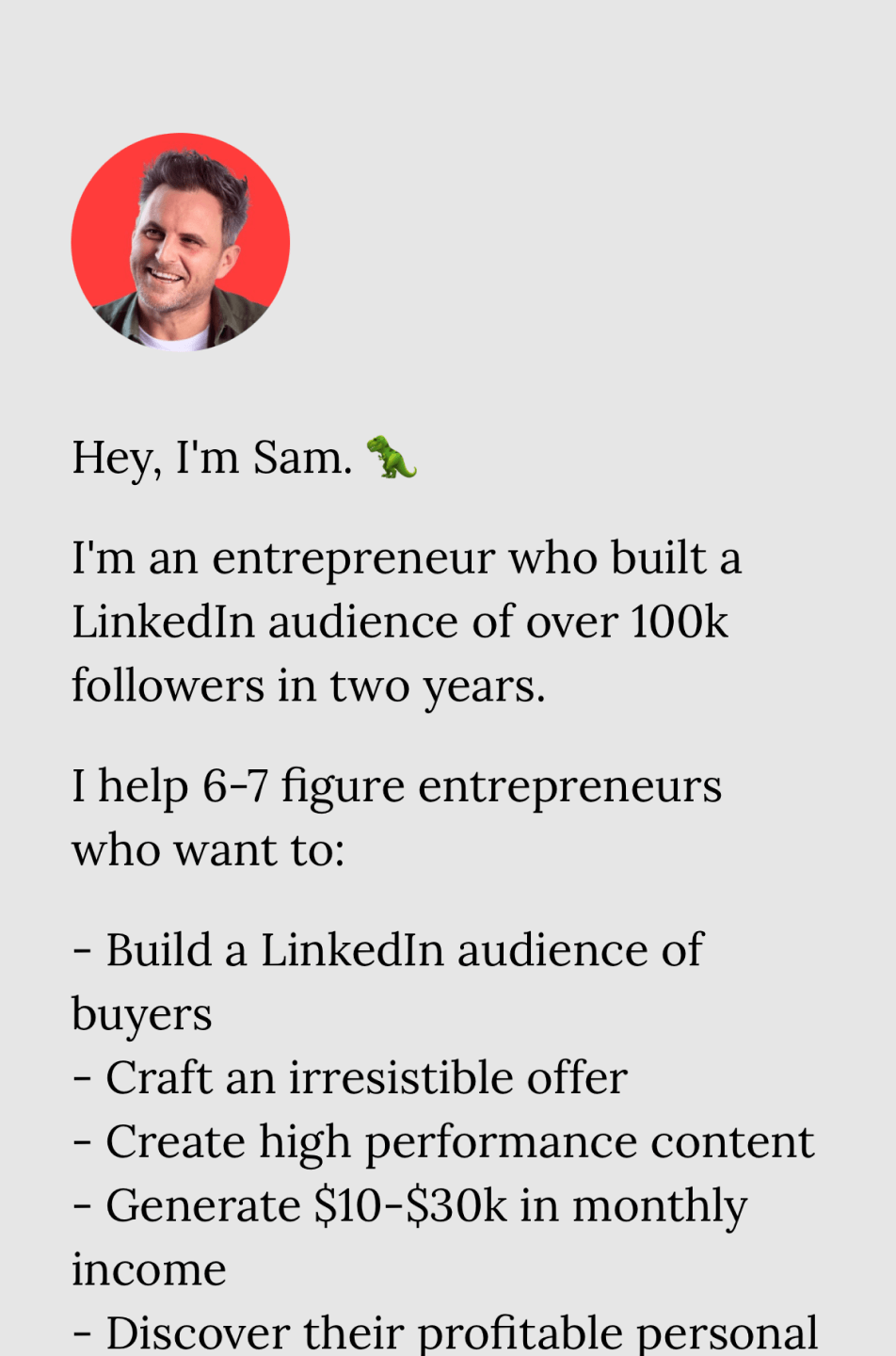 sam photo