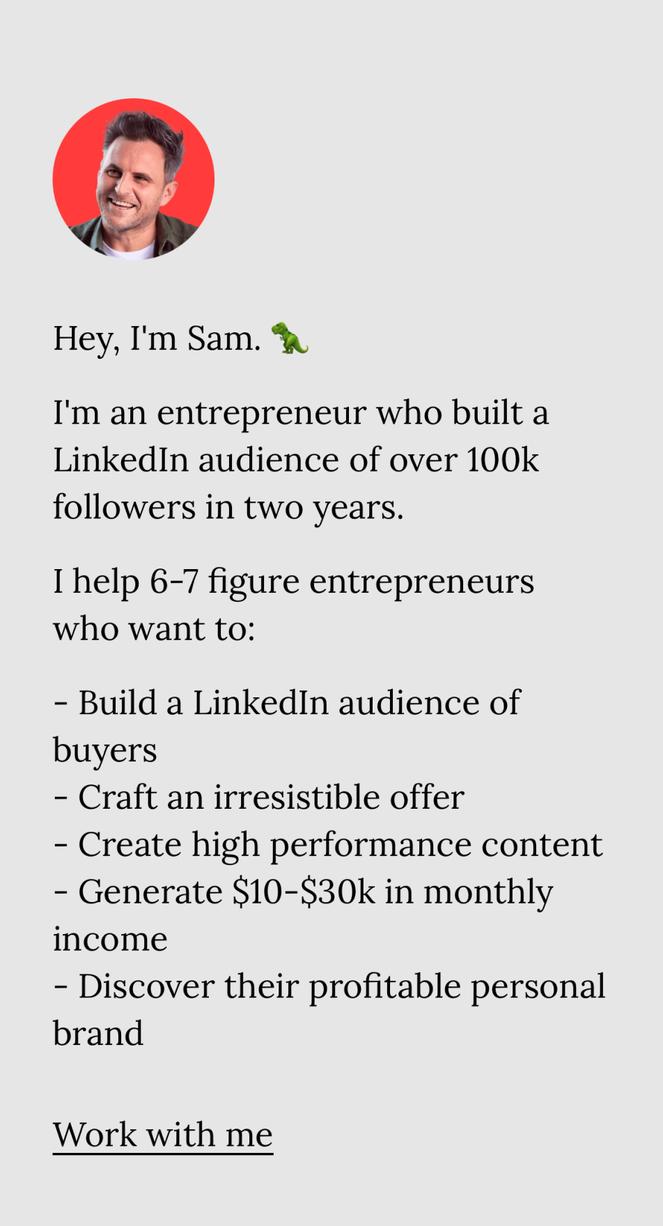 sam photo